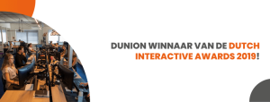 Dunion winnaar van de Dutch Interactive Awards 2019!